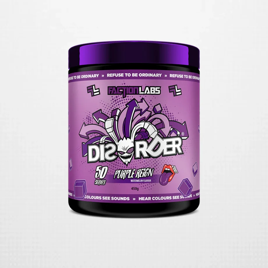 Faction Labs Pre Workout | Disorder - Watermelon [50 Serves]