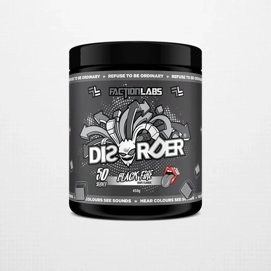 Faction Labs Pre Workout | Disorder - Grape  [50 Serves]