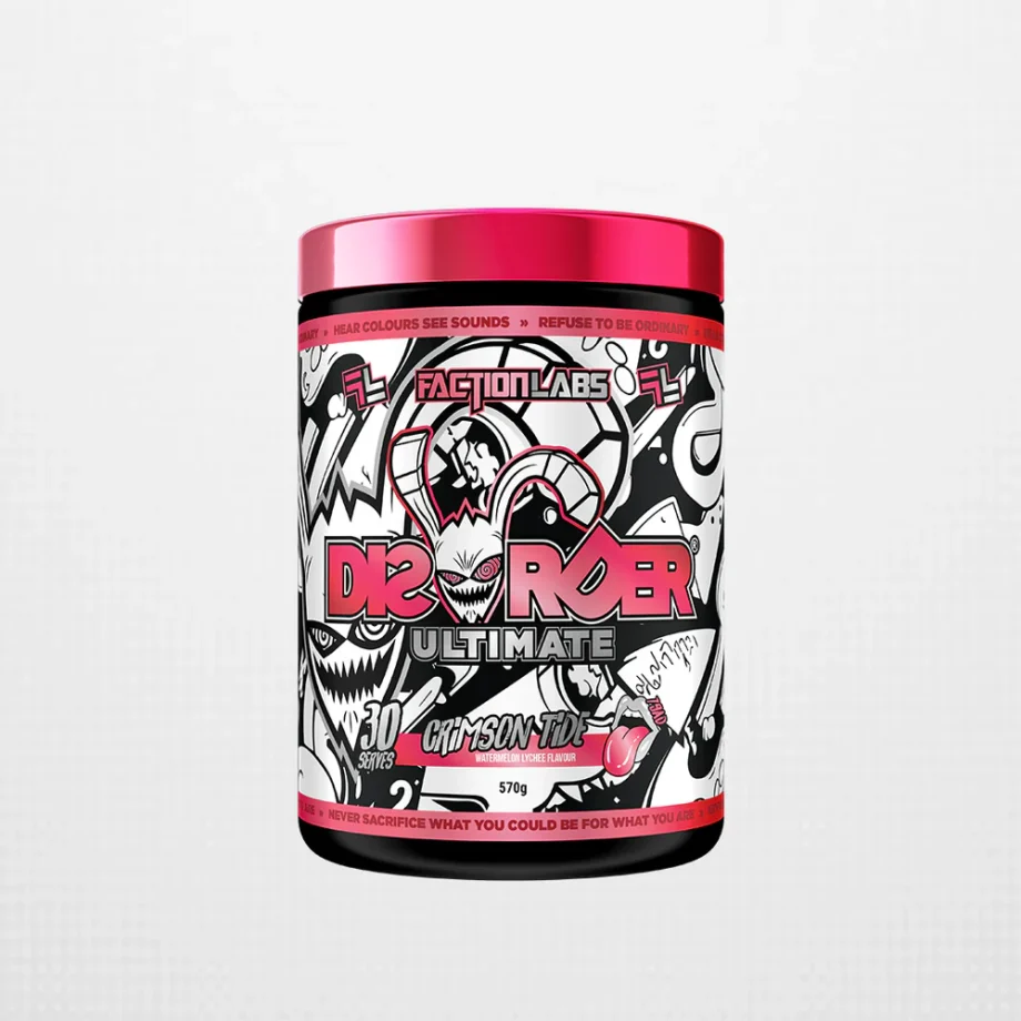 Faction Labs Pre Workout | Disorder Ultimate - Watermelon Lychee [30 Serves]