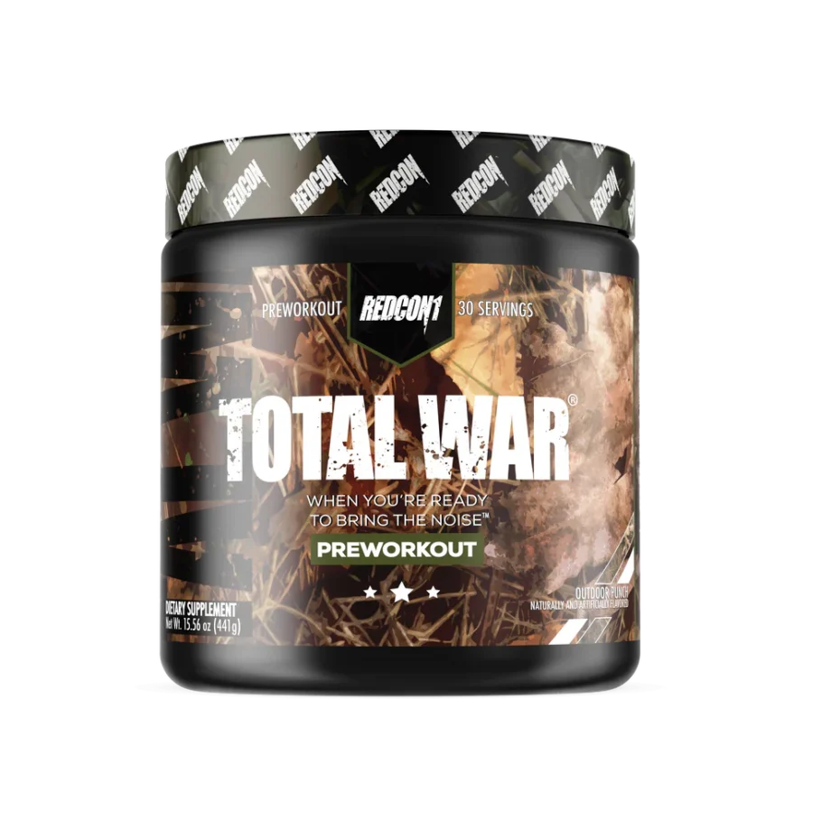 Redcon1 Total War Pre Workout Powder - Outdoor Punch [30 Serves]